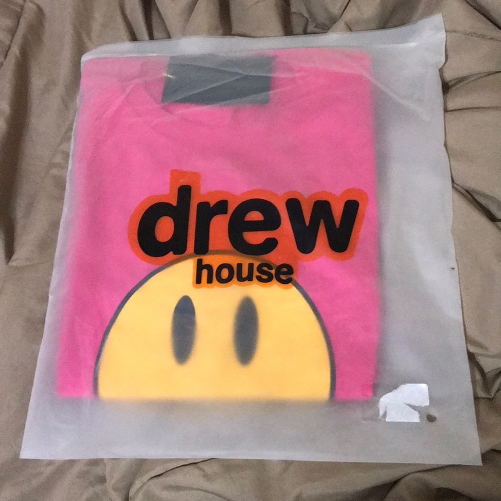Drew House Pink Smiley t-shirt Size Medium M